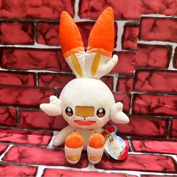 Pokémon Scorbunny plush stuffed toy - Picture 1 of 9